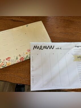 Meal Plan Notebooks